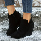 Hallow Women's Platform Ankle Boots