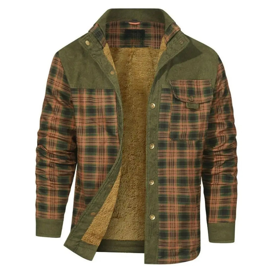 Plaid Shirt Jacket