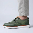 Hudson Men's Brogue Hybrid Knit Sneakers