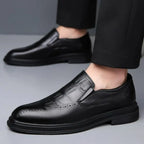 Giorgio Men's Leather Brogue Loafers