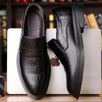 Giorgio Men's Leather Brogue Loafers