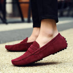 Antibes Men's Suede Penny Loafers