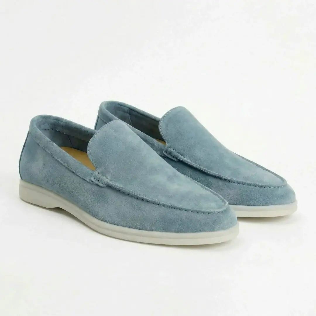 Enzo Men's Suede Loafers