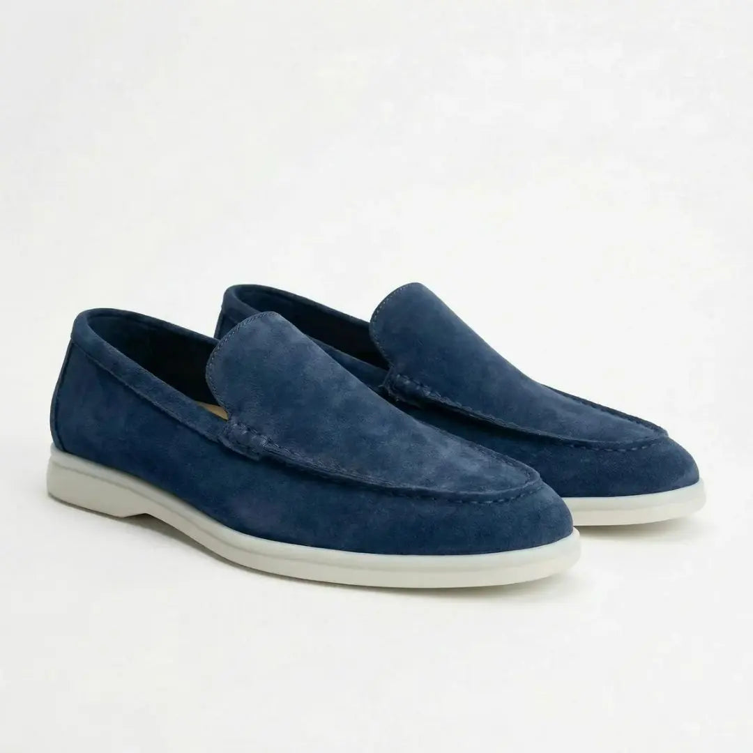 Enzo Men's Suede Loafers