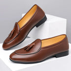 Vittorio Men's Tassel Leather Loafers