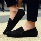 Antibes Men's Suede Penny Loafers