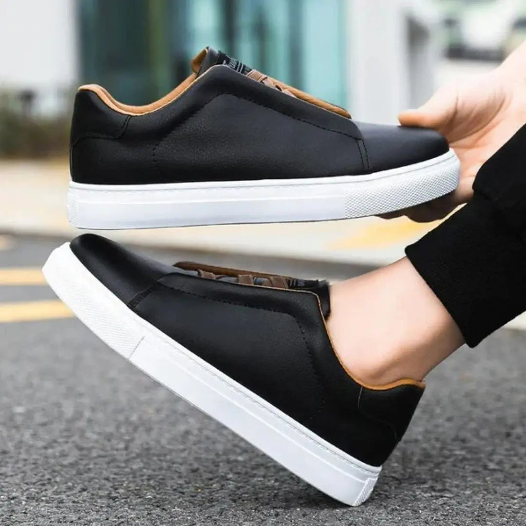 Harlowe Men's Chelsea Leather Sneakers