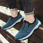 Men's Waterproof Slip-On Walking Shoes with Arch Support