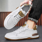 Lusso Italiana Men's Genuine Leather Sneakers