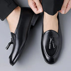 Vittorio Men's Tassel Leather Loafers