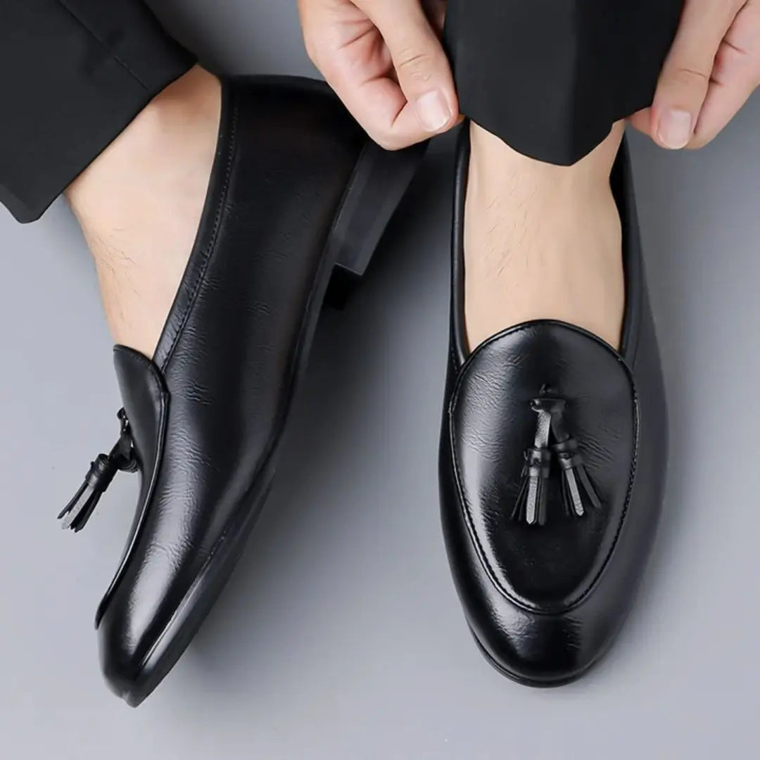 Vittorio Men's Tassel Leather Loafers