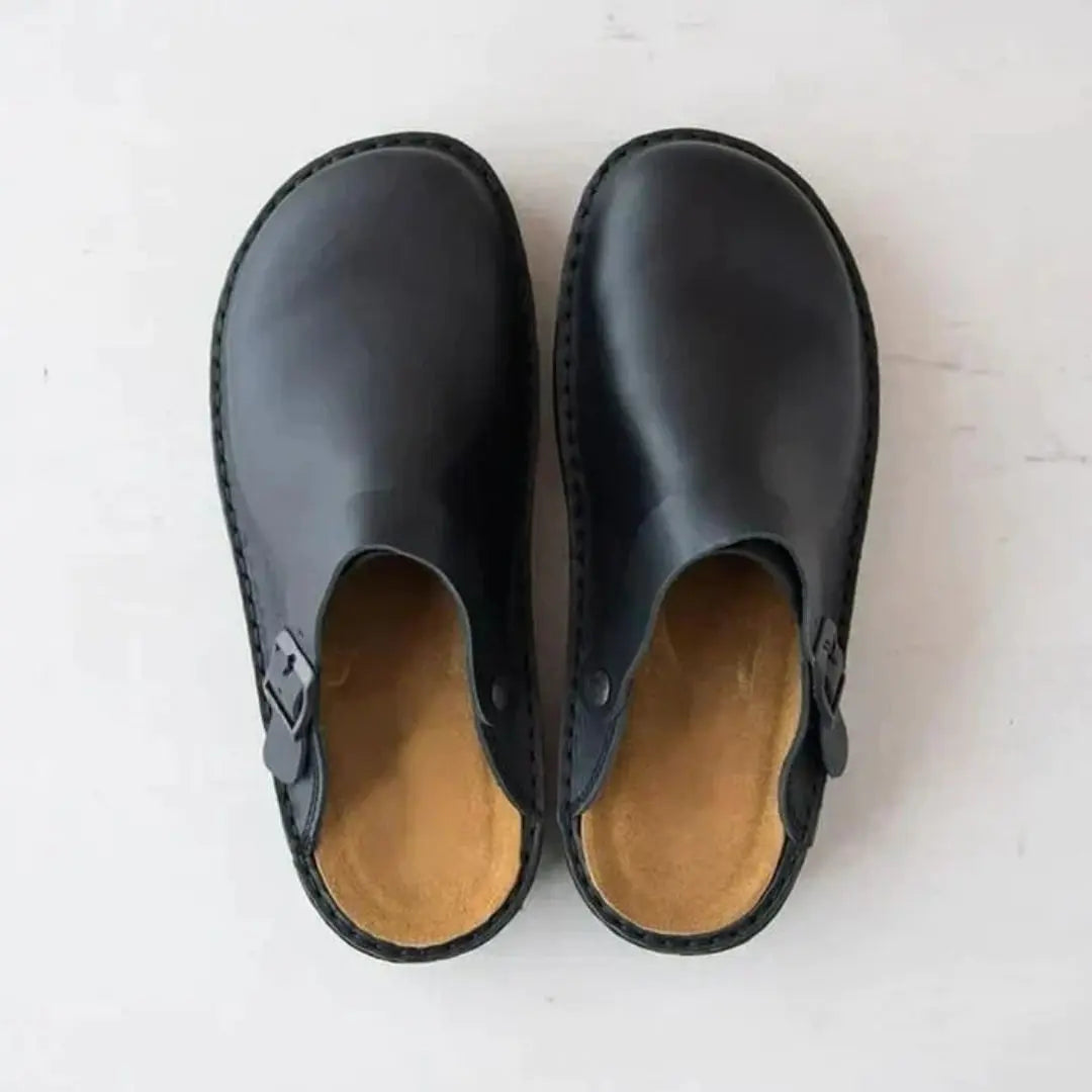 Clarwood Leather Clogs