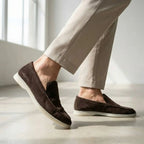 Enzo Men's Suede Loafers