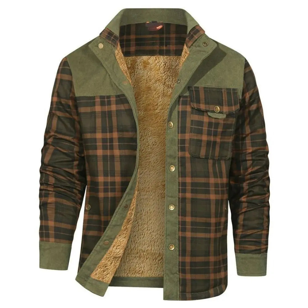 Plaid Shirt Jacket