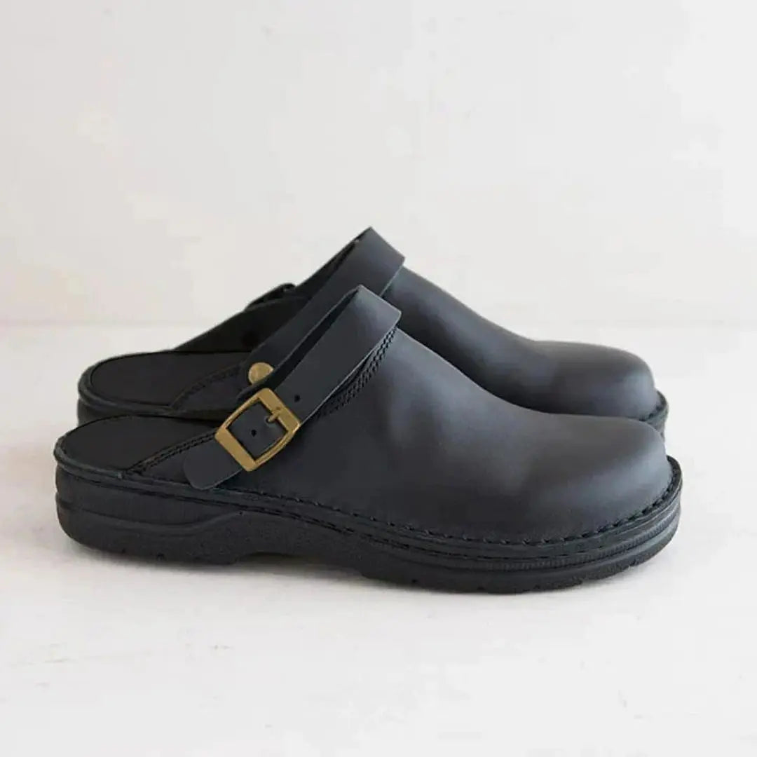 Clarwood Leather Clogs
