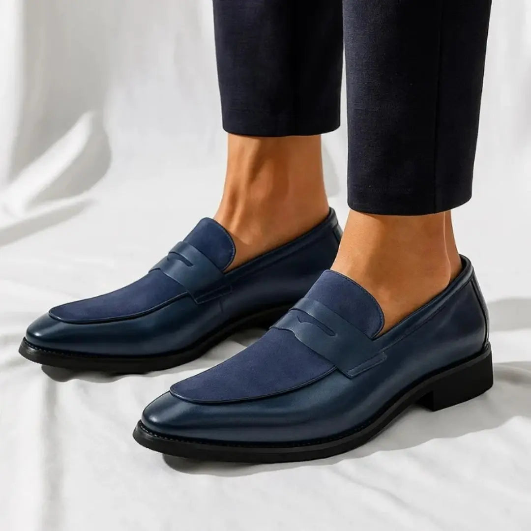 Marco Men's Italian Penny Loafers