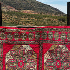 Pink Vintage Boujaad Rug 13 x 6.8ft