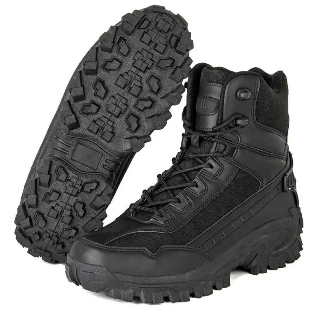 LUSINN Men's IronStep Waterproof Side-Zip Work Boots