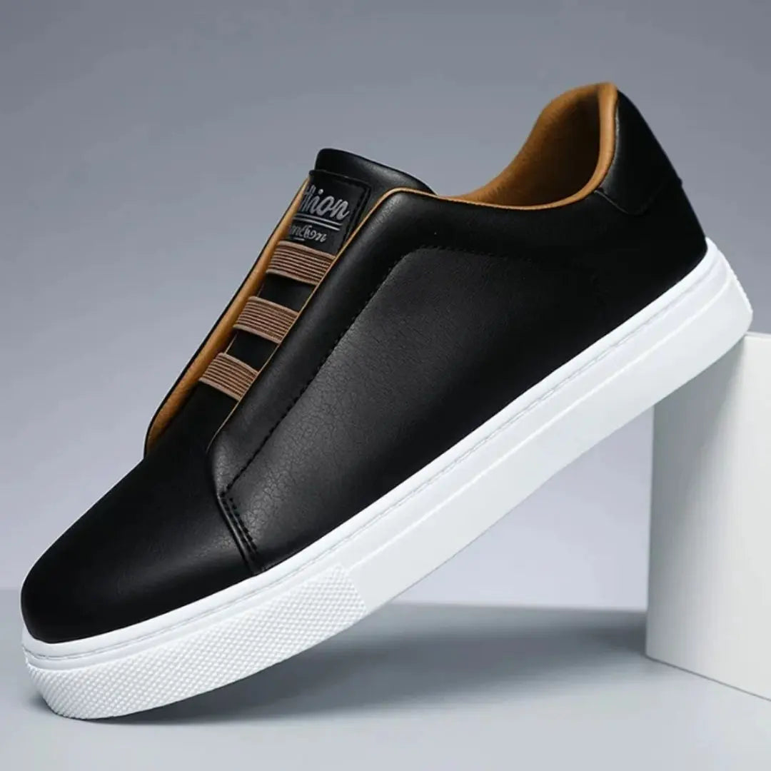 Harlowe Men's Chelsea Leather Sneakers