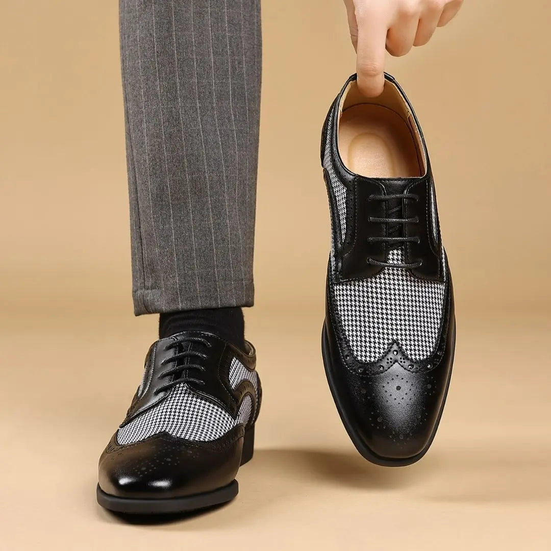 Ashford Men's Wingtip Brogue Oxford Shoes