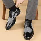 Ashford Men's Wingtip Brogue Oxford Shoes