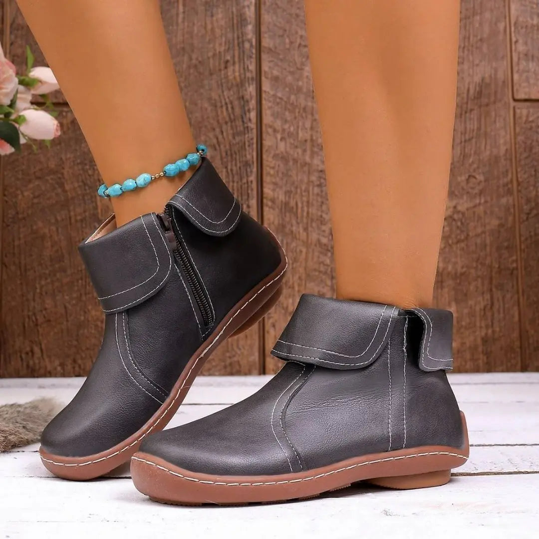 Women's Classic Non-Slip Ankle Boots with Arch Support