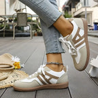 Crystal Women's Wide-Toe Sneakers