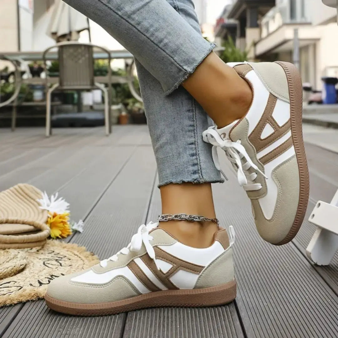 Crystal Women's Wide-Toe Sneakers