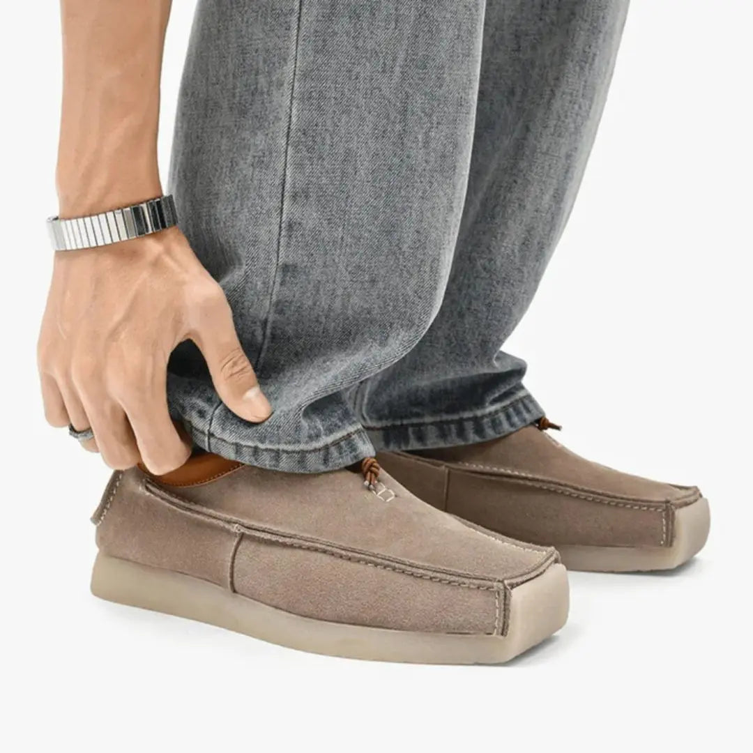 Eightball Men's Genuine Leather Loafers