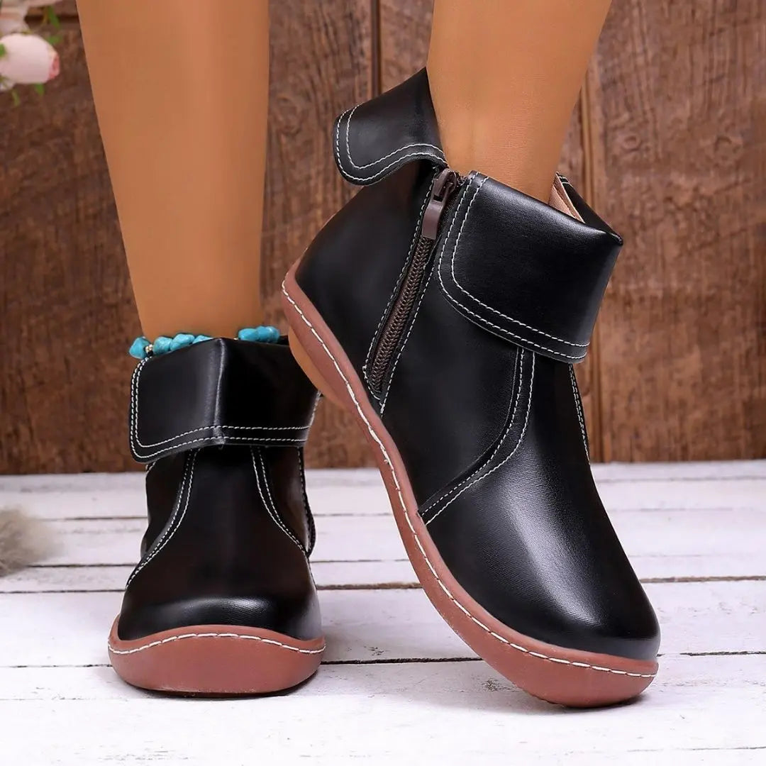 Women's Classic Non-Slip Ankle Boots with Arch Support