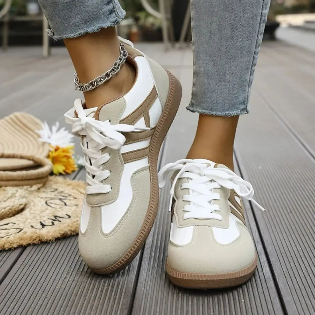 Crystal Women's Wide-Toe Sneakers