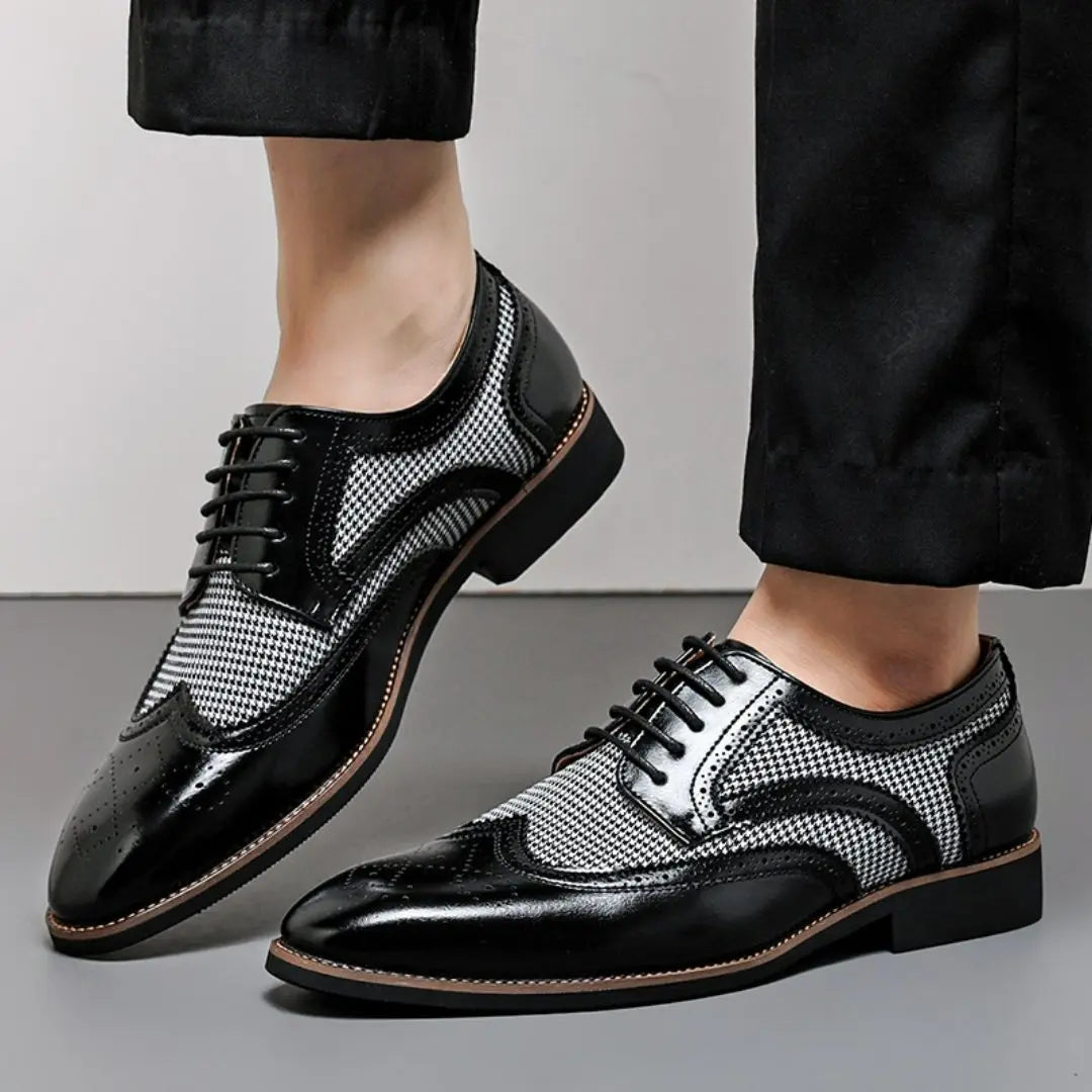 Ashford Men's Wingtip Brogue Oxford Shoes