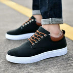 Avignon Men's Canvas Low-Top Sneakers