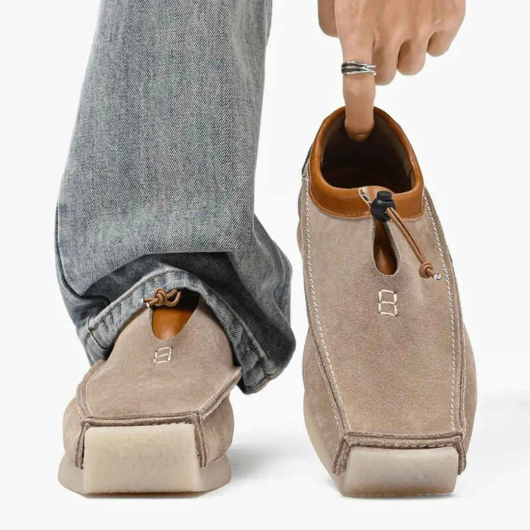 Eightball Men's Genuine Leather Loafers