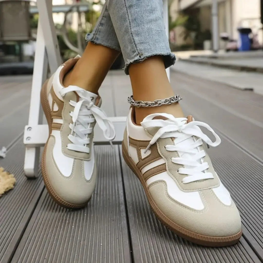 Crystal Women's Wide-Toe Sneakers