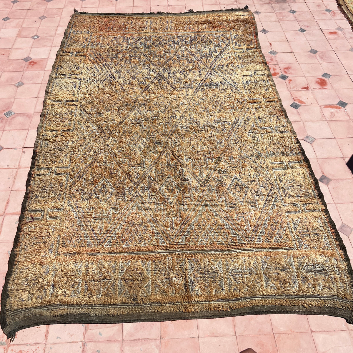 Vintage Beni Mguild Rug 11 x 6.2ft
