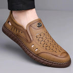 Carver Men's Genuine Leather Loafers