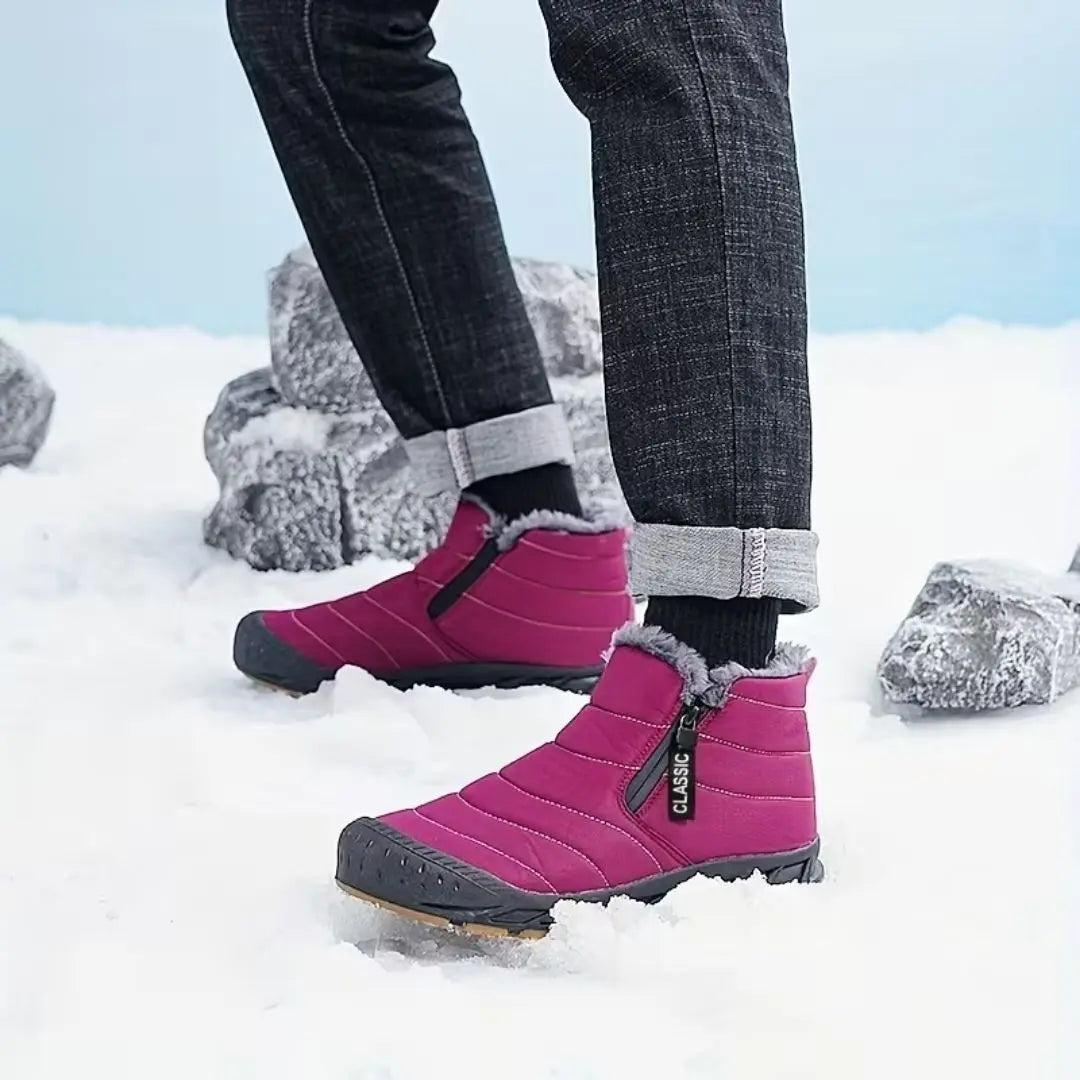 Frostine Women's Waterproof Fur-Lined Snow Boots