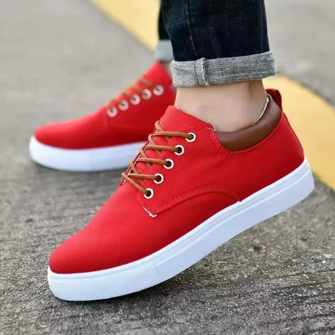 Avignon Men's Canvas Low-Top Sneakers