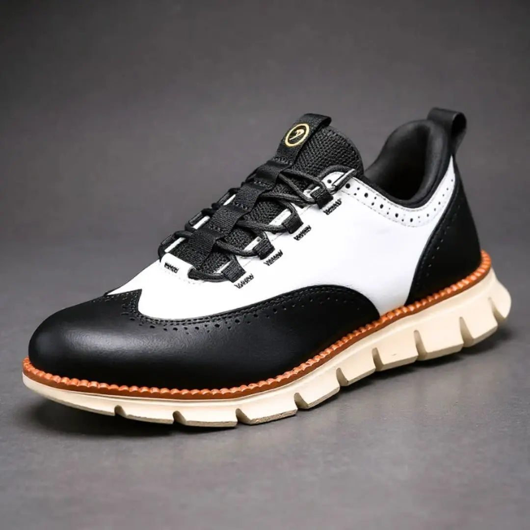 Worthington Men's Microfiber Leather Wingtip Sneakers