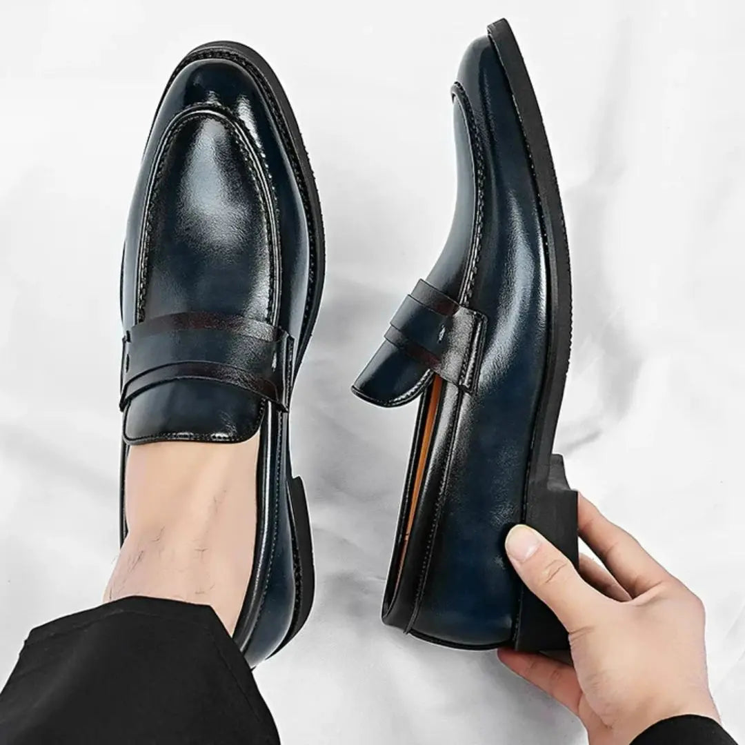 Lucca Men's Italian Leather Loafers