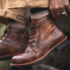 Odyssey Men's Leather Lace-Up Boots