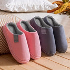 Cozetta Women's Plush Cotton Slippers
