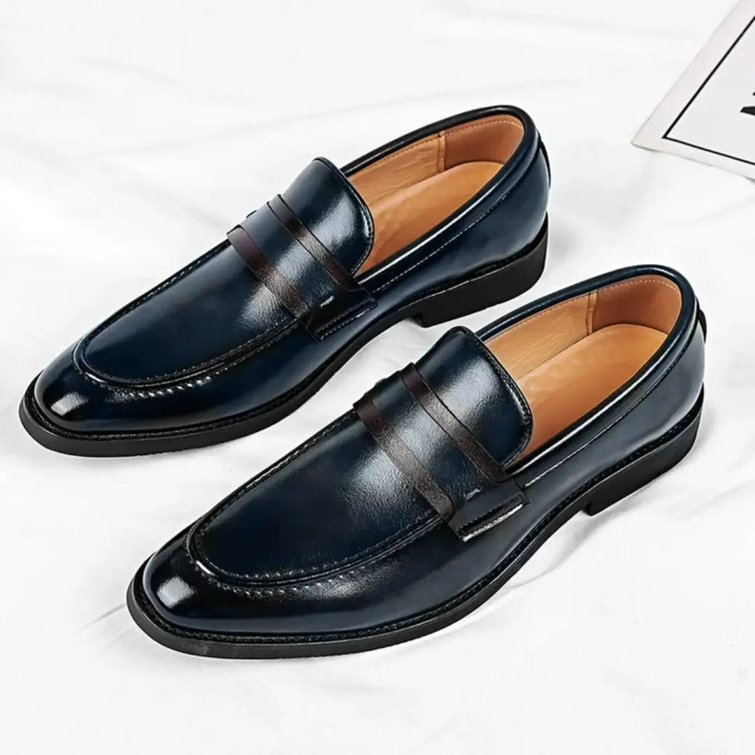 Lucca Men's Italian Leather Loafers
