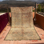 Vintage Beni Mguild Rug 10.83 ft × 6.56 ft