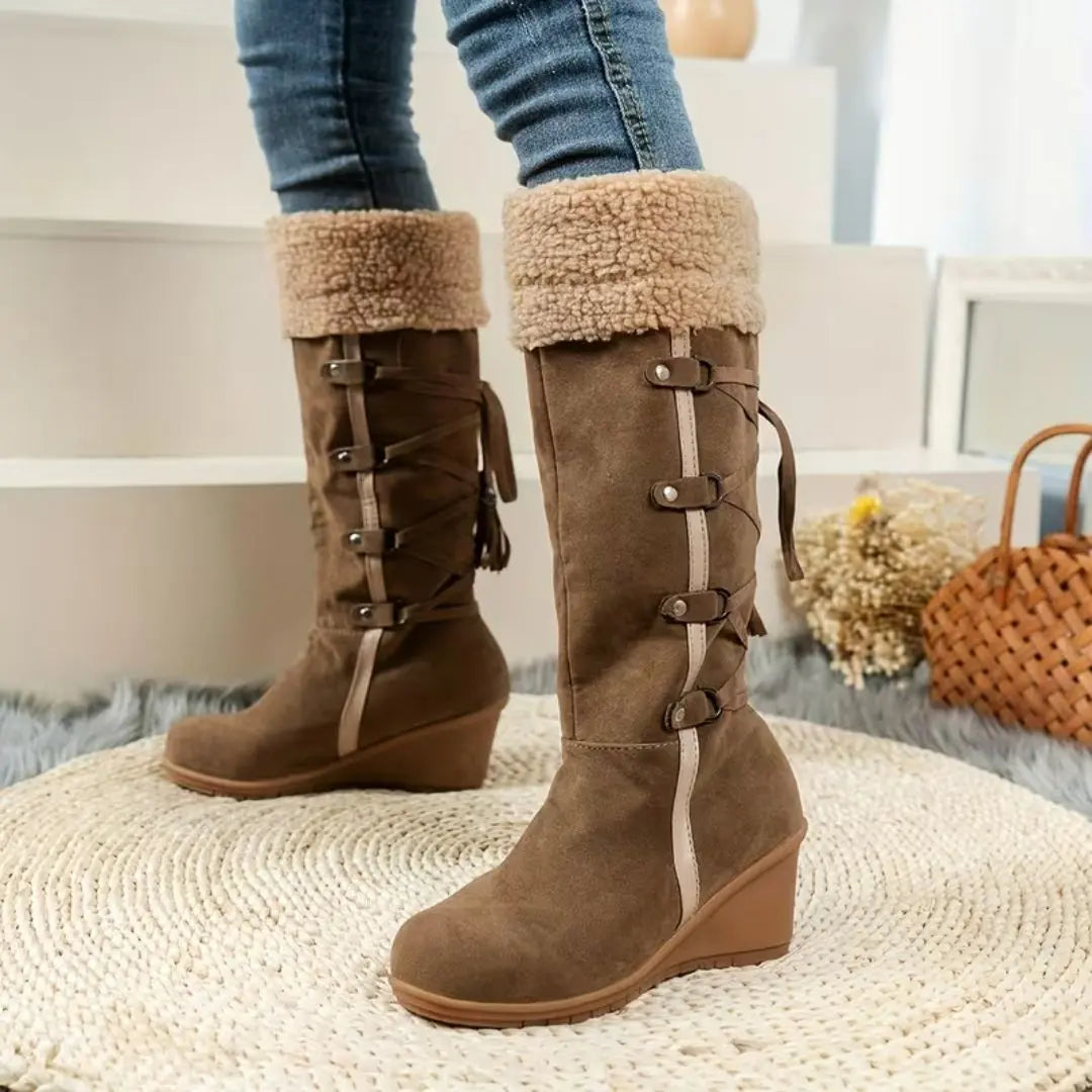 Brambleton Women's Plush Mid-Calf Boots