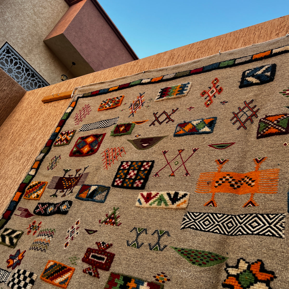 Custom Taznakht Rug