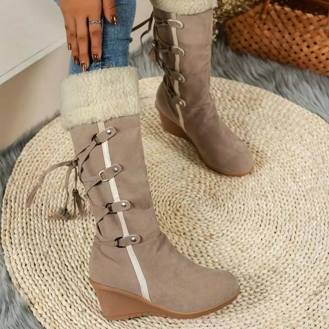 Brambleton Women's Plush Mid-Calf Boots