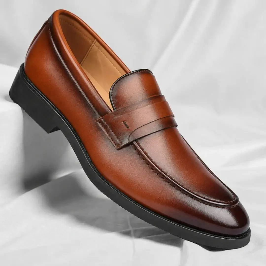 Lucca Men's Italian Leather Loafers