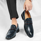 Lucca Men's Italian Leather Loafers